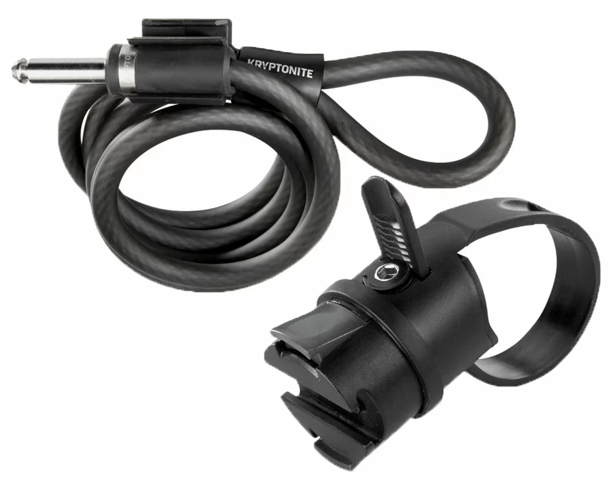 Kryptonite Câble Enfichable + Support 3 Kryptonite Câble Enfichable + Support