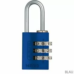 Vision Soldes -Vision Soldes 46605ABUS145 20LockTagZahlenschloss blau