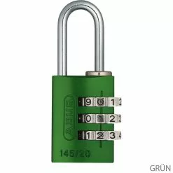 Abus 145/20 Serrure à Combinaison Lock-Tag 11 Abus 145/20 Serrure à Combinaison Lock-Tag -Vision Soldes 46608ABUS145 20LockTagZahlenschloss gruen