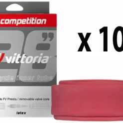Vittoria Chambre à Air Competition Latex 19/23-622 48mm (10 Pièces)