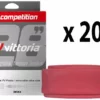 Vittoria Chambre à Air Competition Latex 19/23-622 48mm (20 Pièces) 2 Vittoria Chambre à Air Competition Latex 19/23-622 48mm (20 Pièces) -Vision Soldes 496540 Vittoria Competition Latex SV 48mm Schlauch 20er