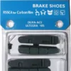 Shimano R55C4 V-Brake Pads For DURA ACE/ULTEGRA/105 (jantes En Carbone) 2 Shimano R55C4 V-Brake Pads For DURA ACE/ULTEGRA/105 (jantes En Carbone) -Vision Soldes 82250