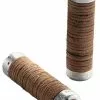 BROOKS Plump Leather Grips Poignées De Guidon En Cuir Véritable 1 BROOKS Plump Leather Grips Poignées De Guidon En Cuir Véritable -Vision Soldes Brooks Plump Leather Grips Echtleder Lenkergriffe BLG2A27205