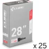 Cube Chambre à Air 28" SV 40 Mm Road (emballage Atelier 25) 2 Cube Chambre à Air 28" SV 40 Mm Road (emballage Atelier 25) -Vision Soldes Cube 26 DV 40mm MTB Schlauch 13539 1