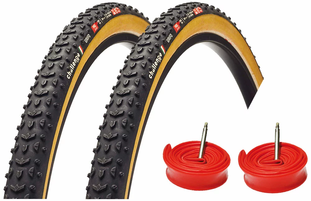 Challenge Grifo Pro Set De 2 + Tuyau Cross Latex SV 3 Challenge Grifo Pro Set De 2 + Tuyau Cross Latex SV