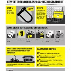 Kryptonite Antivol à Arceau KryptoLok® 2 Standard -Vision Soldes KryptoLok R 2 Standard Bugelschloss 07