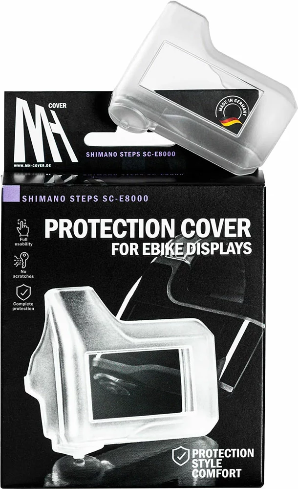 Mh Cover Housse De Protection D'écran Pour Shimano STEPS SC-E8000 3 Mh Cover Housse De Protection D'écran Pour Shimano STEPS SC-E8000