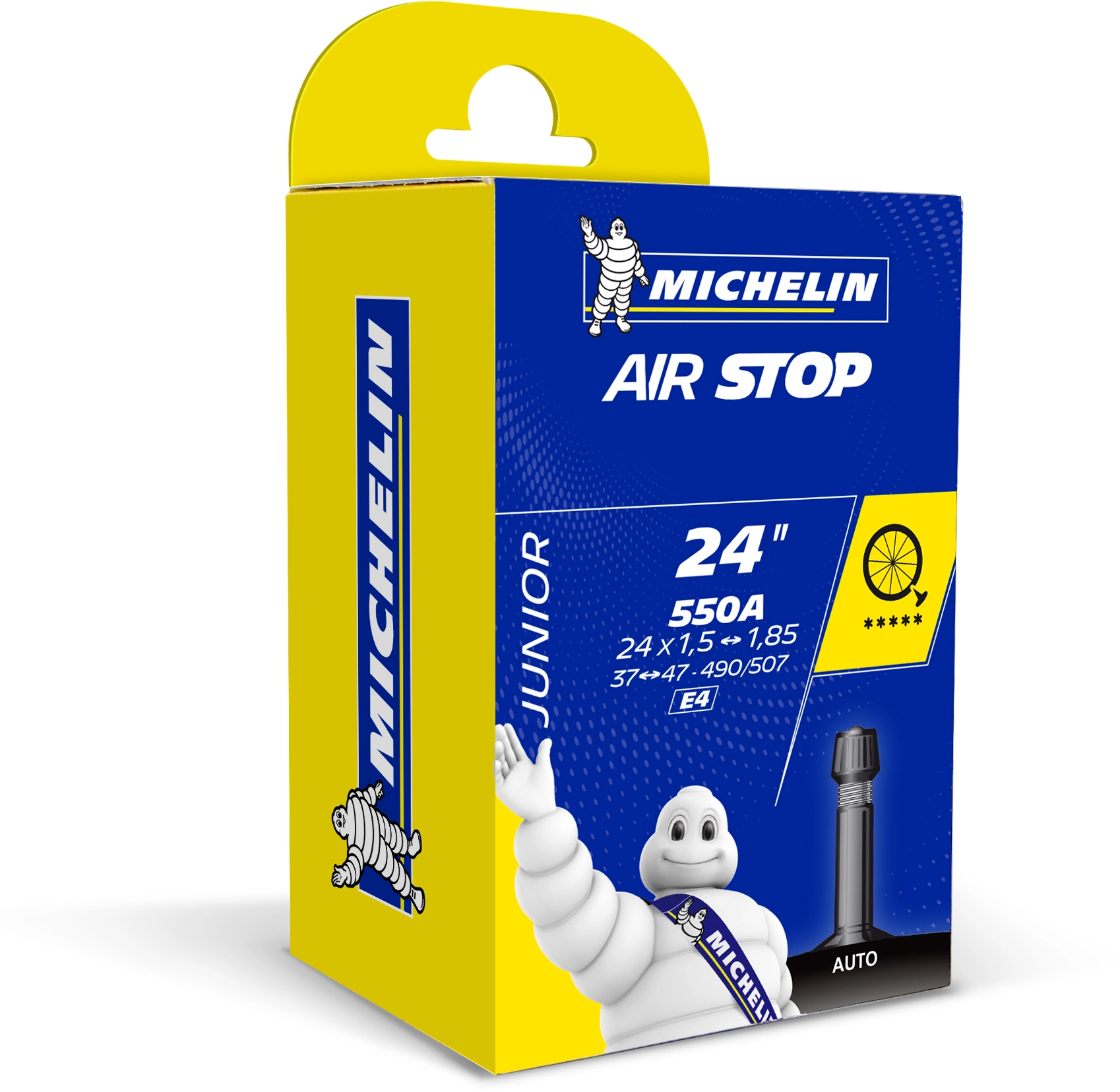 Michelin Chambre à Air E4 Airstop 24" Junior 4 Michelin Chambre à Air E4 Airstop 24" Junior – Image 2