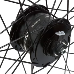 Shimano Custom Made 26" Shimano DH-3D32 Dynamo Dans Le Moyeu / Roue Avant Mavic XM 119 Disc -Vision Soldes SCM DH 3D32 XM119 vorne 3