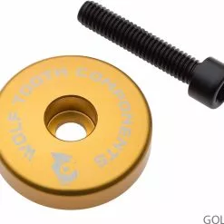 Wolf Tooth Components Capuchon Ahead Ultraléger Spacer Intégré De 5 Mm 12 Wolf Tooth Components Capuchon Ahead Ultraléger Spacer Intégré De 5 Mm -Vision Soldes STEMCAP5MMGLD