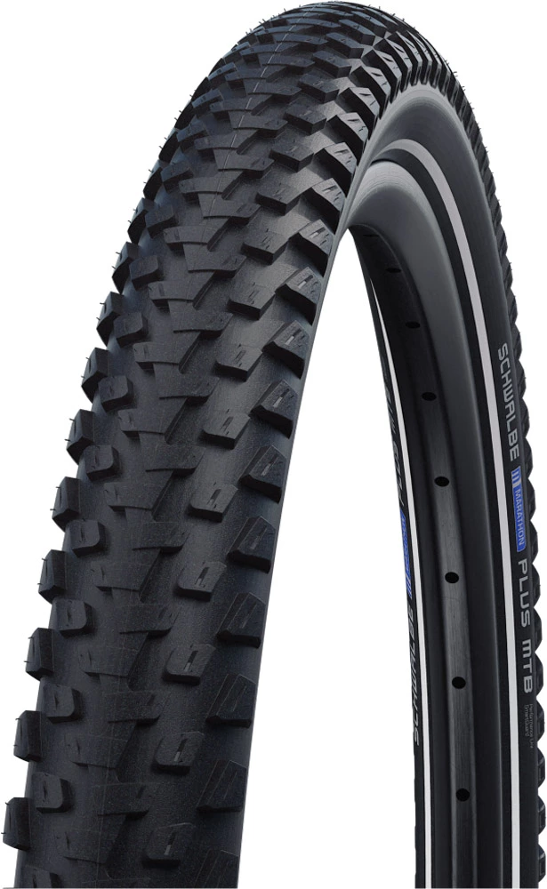 Schwalbe Marathon Plus MTB SDG 27,5x2,35" E-50 Reflex Pneu à Fil 3 Schwalbe Marathon Plus MTB SDG 27,5x2,35" E-50 Reflex Pneu à Fil