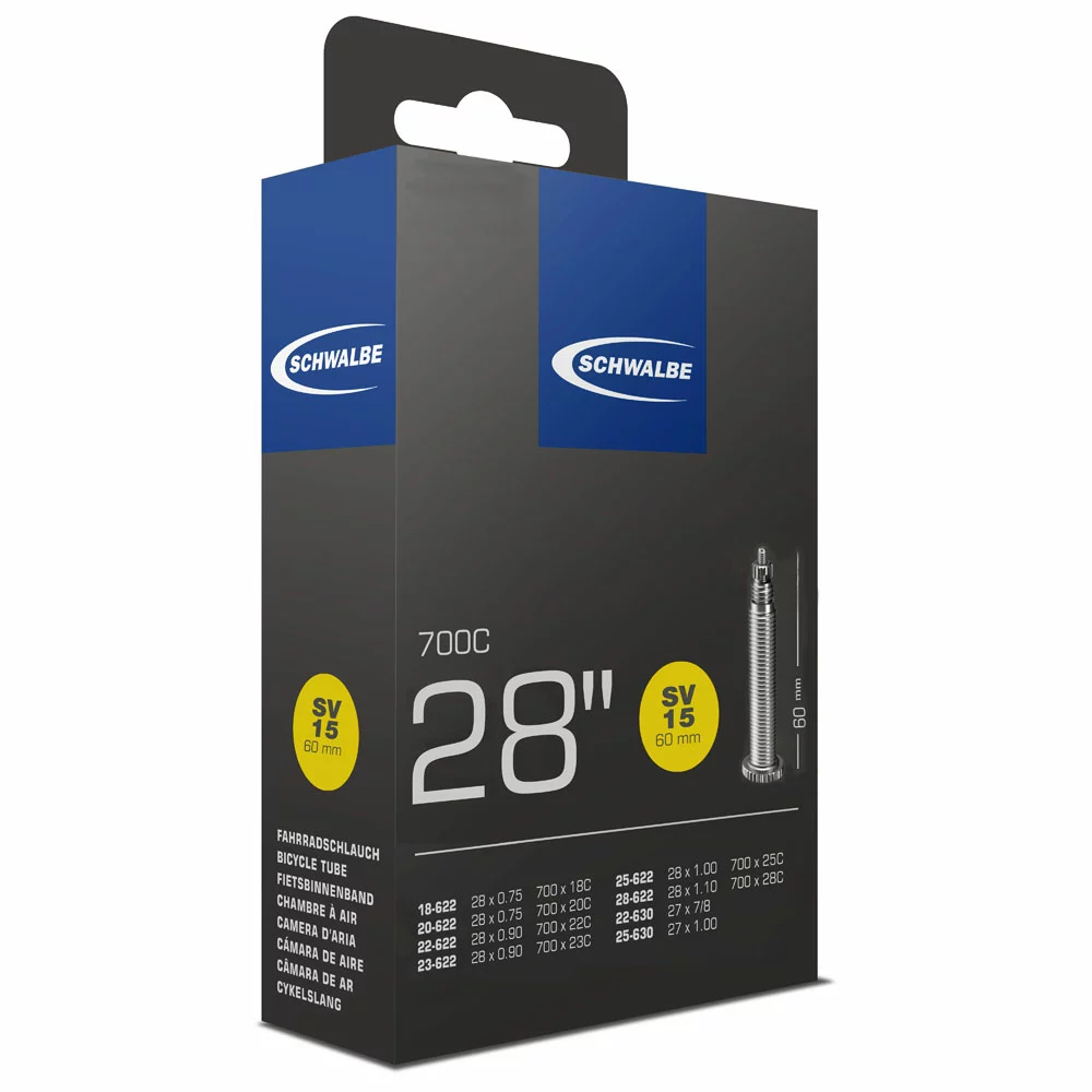 Schwalbe Chambre à Air SV 15 Pour 28" Extra Long 3 Schwalbe Chambre à Air SV 15 Pour 28" Extra Long