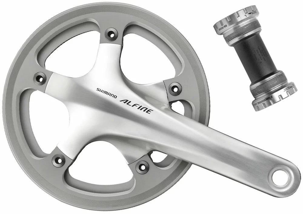 Shimano Manivelle ALFINE FC-S501 Avec Un Seul Anneau De Protection De La Chaîne 3 Shimano Manivelle ALFINE FC-S501 Avec Un Seul Anneau De Protection De La Chaîne