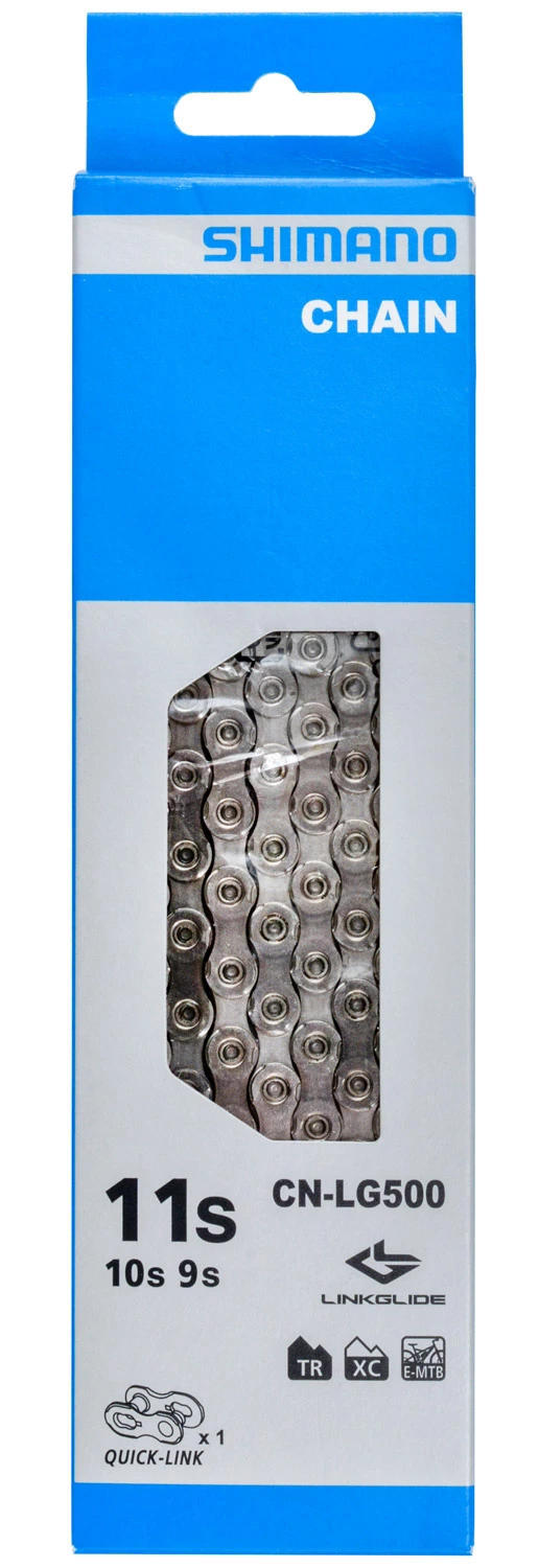 Shimano CN-LG500 Chaîne Linkglide 10/11 Vitesses Avec Quick-Link 4 Shimano CN-LG500 Chaîne Linkglide 10/11 Vitesses Avec Quick-Link – Image 2