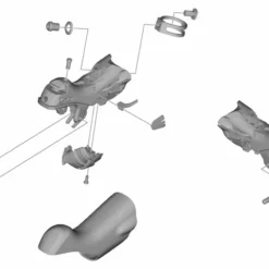 Shimano Badge DURA ACE ST-R9100 -Vision Soldes Shimano DURA ACE ST R9100 Namensschild