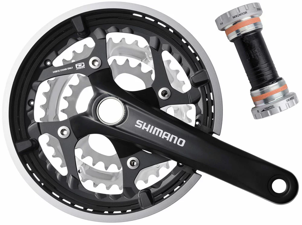 Shimano FC-T551 Manivelle 3x10 Vitesses 48/36/26 3 Shimano FC-T551 Manivelle 3x10 Vitesses 48/36/26