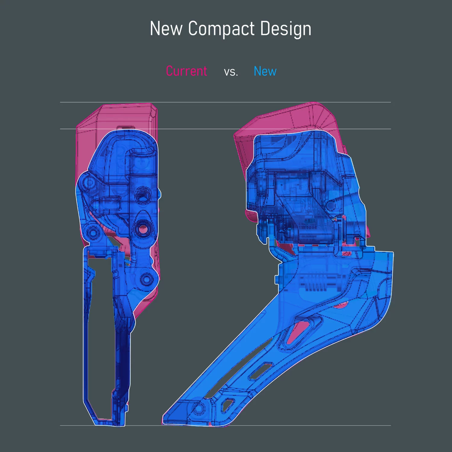 Shimano Dérailleur ULTEGRA Di2 FD-R8150 2x12 Vitesses 6 Shimano Dérailleur ULTEGRA Di2 FD-R8150 2x12 Vitesses – Image 4