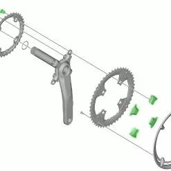 Shimano XT Boulons De Plateau Pour FC-T8000 (4 Pièces) 5 Shimano XT Boulons De Plateau Pour FC-T8000 (4 Pièces) -Vision Soldes Shimano XT Kettenblattschrauben fur FC T8000 4 Stuck Y1VL98020 a