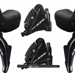 Shimano 105 ST-R7025+BR-R7070 Kit De Freins à Disque 2x11 Vitesses