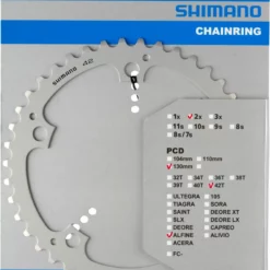 Shimano ALFINE Plateau De Pédalier Pour FC-S501