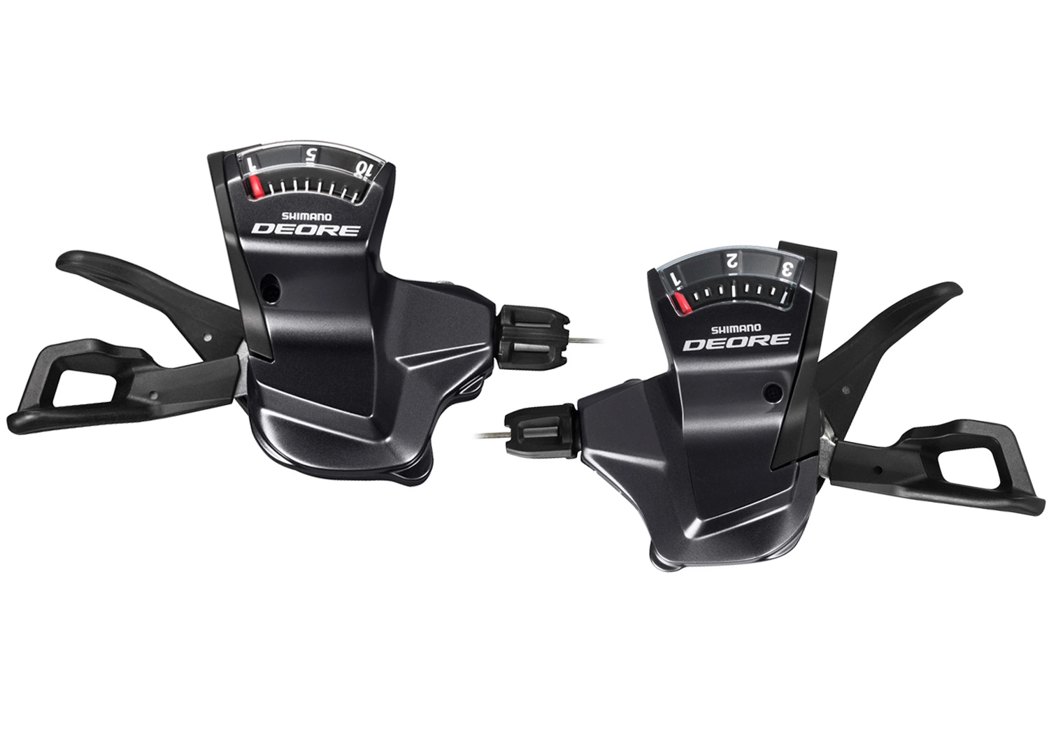 Shimano DEORE SL-T6000 Kit Levier De Vitesse 2/3x10 Vitesses 3 Shimano DEORE SL-T6000 Kit Levier De Vitesse 2/3x10 Vitesses