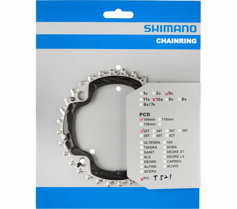 Shimano Plateau Pour FC-T521 44/32/24 Dents 4 Shimano Plateau Pour FC-T521 44/32/24 Dents – Image 2