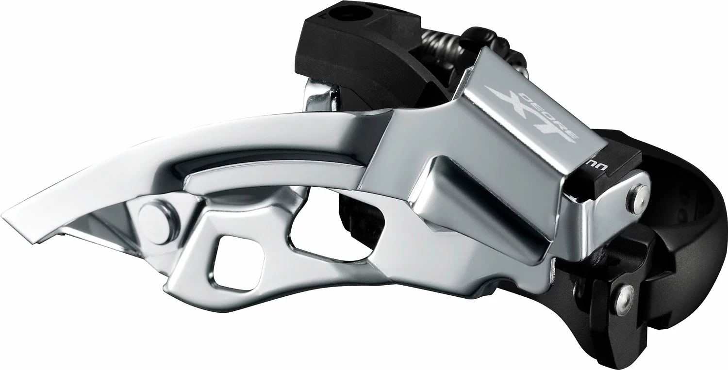 Shimano XT FD-T8000 Dérailleur 3x10 Vitesses Top-swing 66-69° Collier Profond 34,9mm 3 Shimano XT FD-T8000 Dérailleur 3x10 Vitesses Top-swing 66-69° Collier Profond 34,9mm