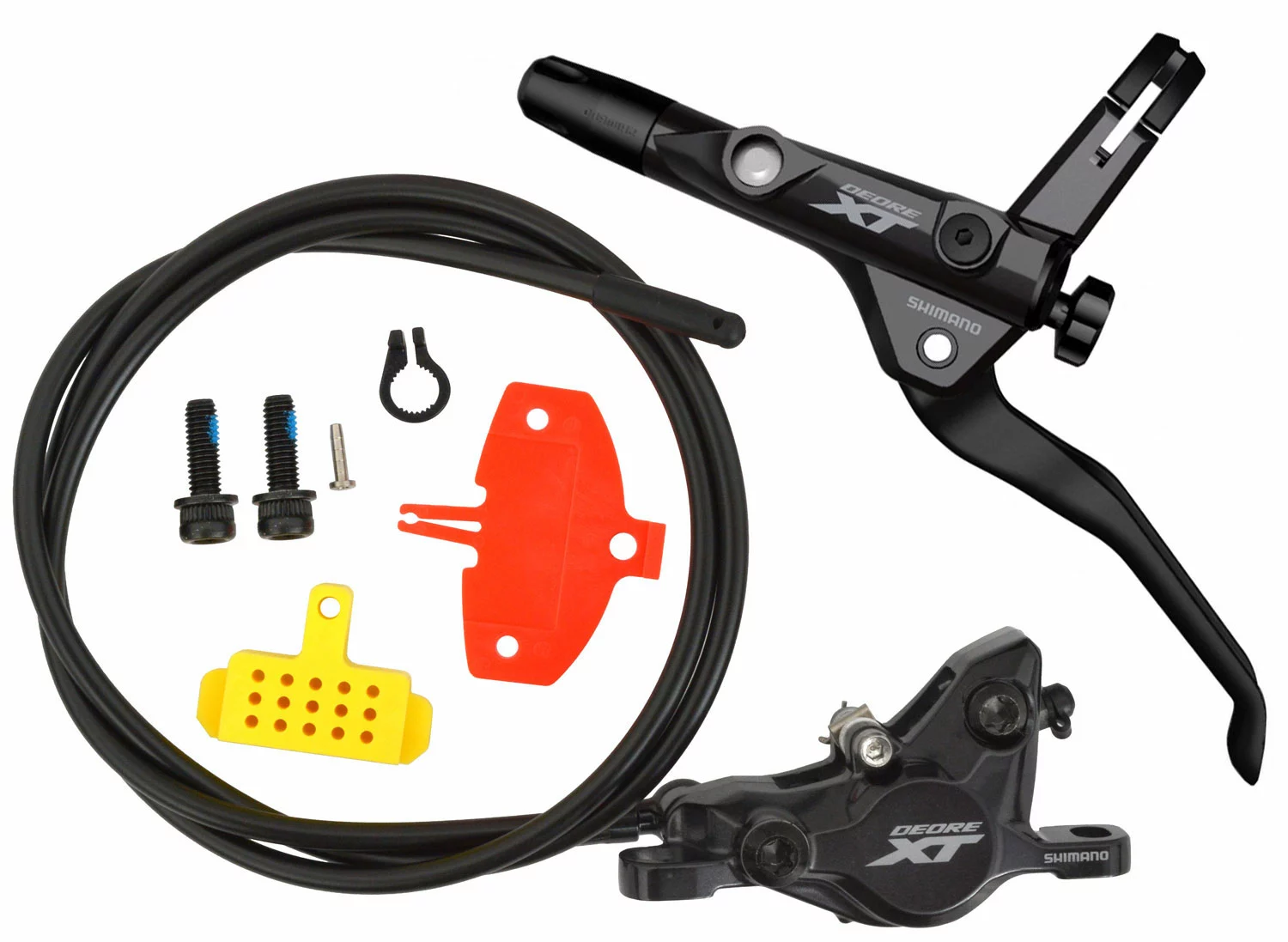 Shimano XT BL-T8100+BR-M8100 Frein à Disque 1000mm Avant 4 Shimano XT BL-T8100+BR-M8100 Frein à Disque 1000mm Avant – Image 2