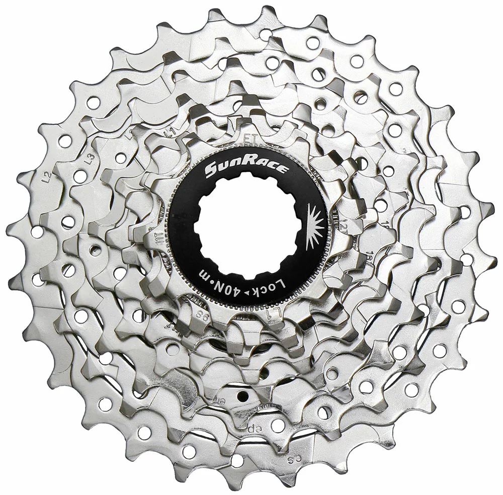 SUNRACE CSR91 Cassette 9 Vitesses 12-25 3 SUNRACE CSR91 Cassette 9 Vitesses 12-25