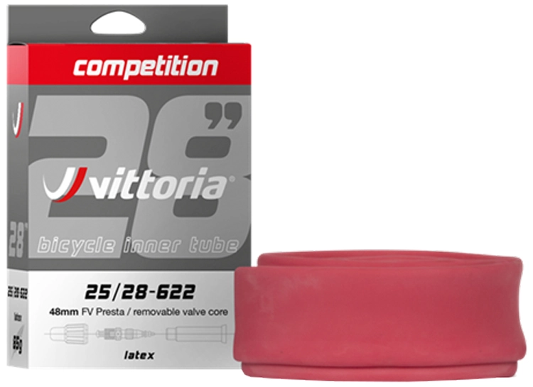 Vittoria Tuyau Competition Latex SV 48mm 3 Vittoria Tuyau Competition Latex SV 48mm