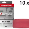 Vittoria Latex De Compétition 25/28-622 Tube 48mm (10 Pièces) -Vision Soldes Vittoria Competition Latex 25 28 622 48mm Schlauch 1TA00002 10 b
