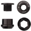 Wolf Tooth Components Vis De Plateaux 1 Fois (5 Pièces) 1 Wolf Tooth Components Vis De Plateaux 1 Fois (5 Pièces) -Vision Soldes Wolf Tooth Kettenblattschrauben fur 1 fach Kurbel 5CBCN06BLK