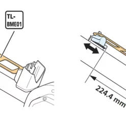 Shimano TL-BME01 Gabarit Pour Support De Batterie STEPS BM-E6010/SM-BME61 7 Shimano TL-BME01 Gabarit Pour Support De Batterie STEPS BM-E6010/SM-BME61 -Vision Soldes Y70W00002SHOMANO4524667918189SchabloneTL BME01fuerSTEPSAkkuhalterBM E6010undSM BME61 a