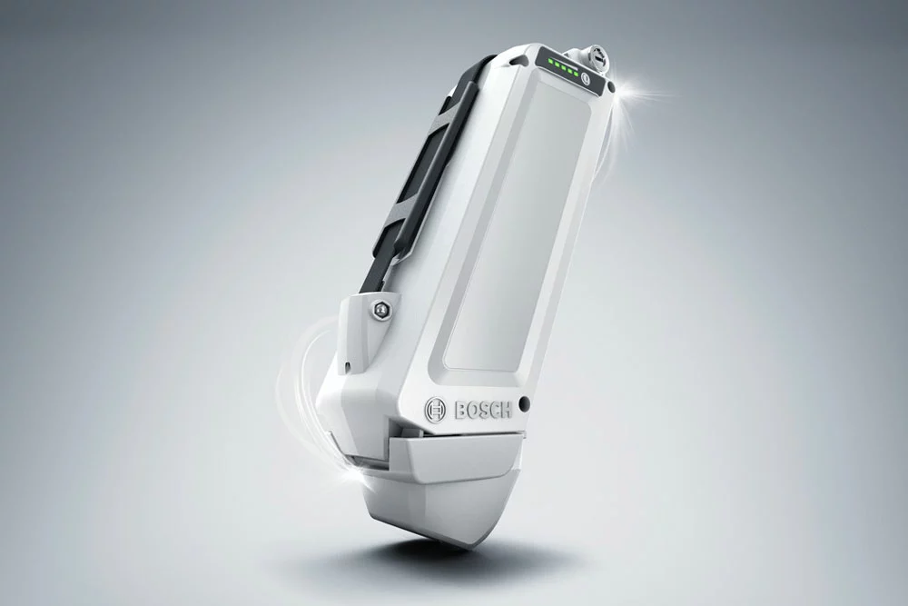 Bosch PowerPack 400 Batterie Cadre Blanc Classic+ 4 Bosch PowerPack 400 Batterie Cadre Blanc Classic+ – Image 2